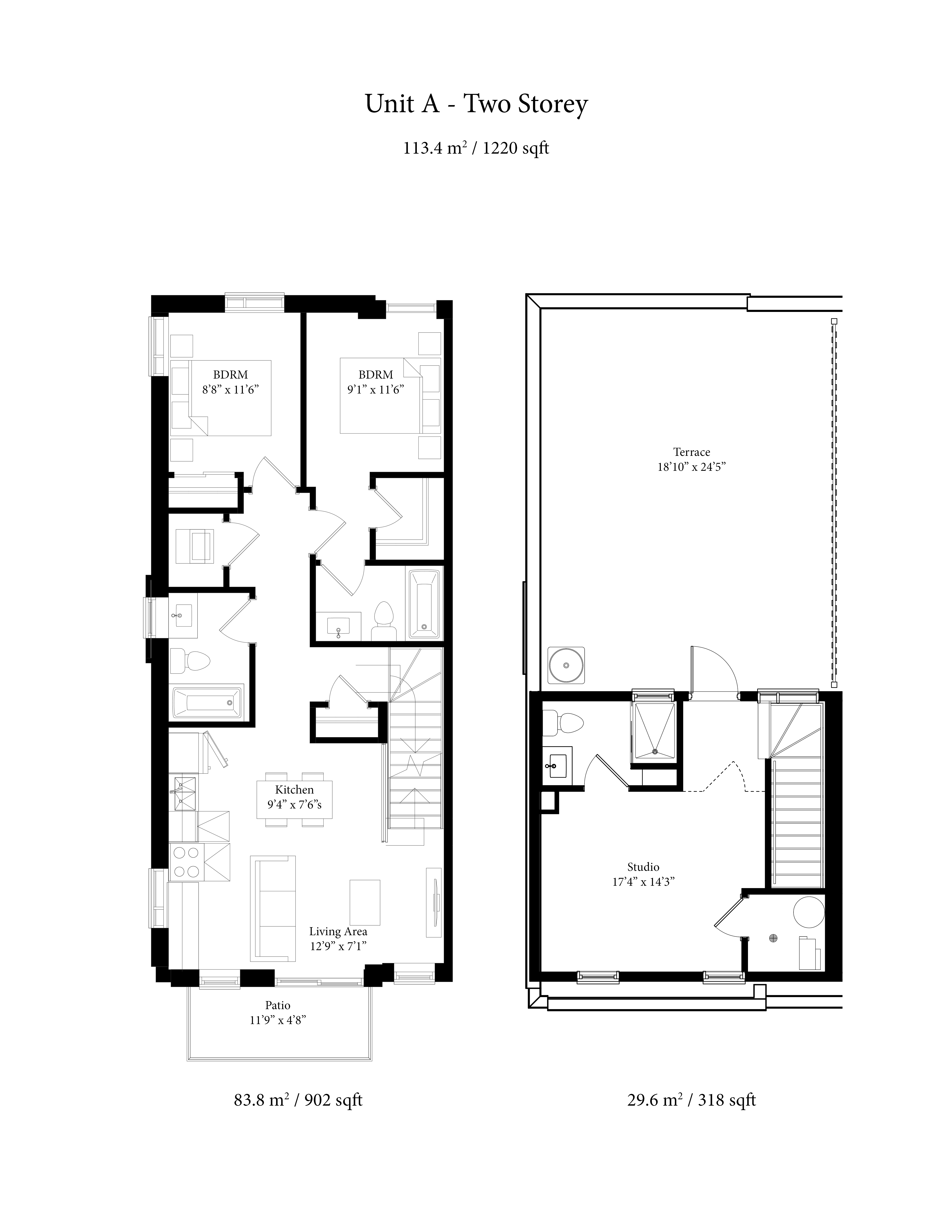 U-1 floorplan